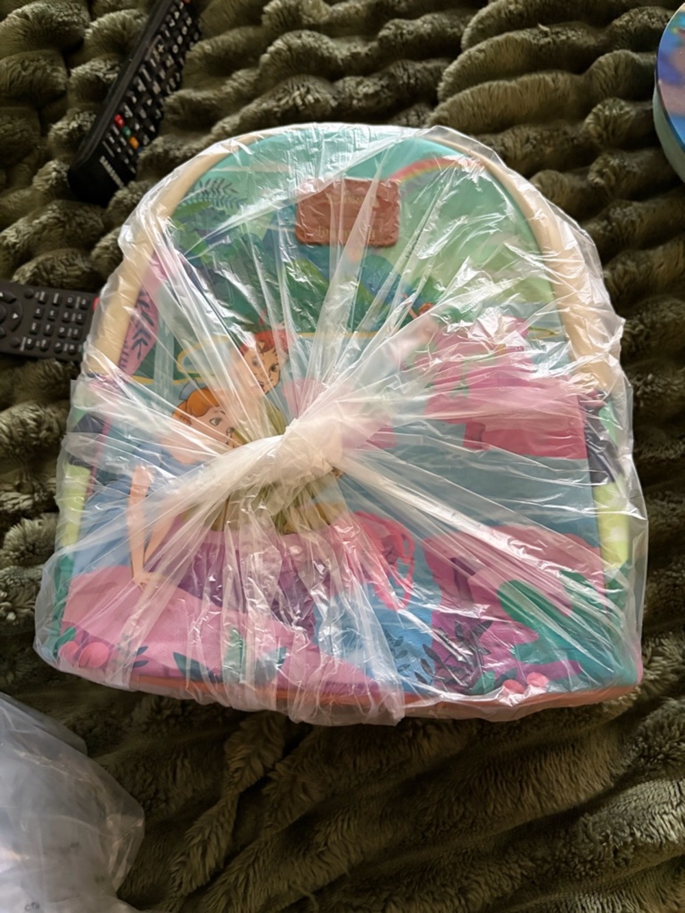 Loungefly Peter Pan, Wendy and mermaids mini backpack NWT